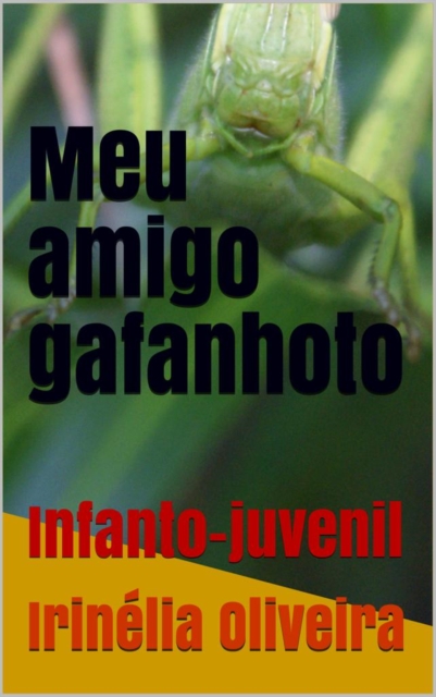 Book Cover for Meu amigo gafanhoto by Irinelia Oliveira