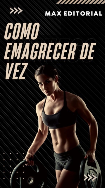 Book Cover for Como Emagrecer de Vez by Max Editorial