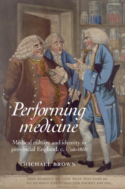 Book Cover for Performing Medicine by Michael Brown