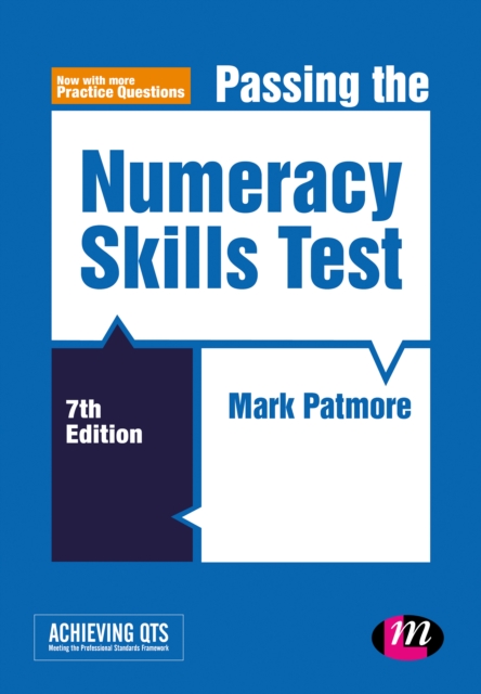 Book Cover for Passing the Numeracy Skills Test by Patmore, Mark