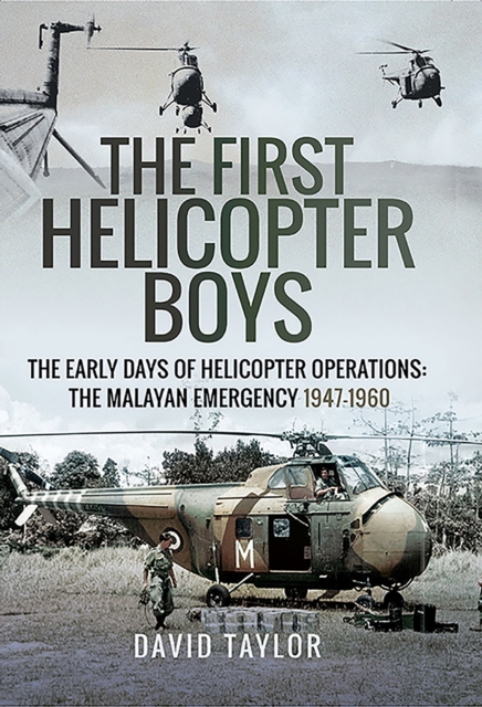 Book Cover for First Helicopter Boys by David Taylor