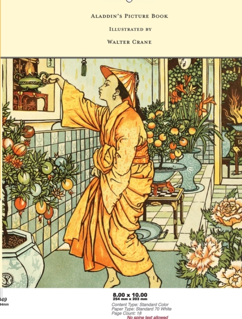 Book Cover for Aladdin's Picture Book - Illustrated by Walter Crane by Walter Crane