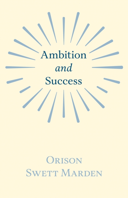 Book Cover for Ambition and Success by Orison Swett Marden