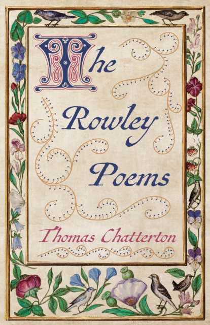 Book Cover for Rowley Poems by Thomas Chatterton