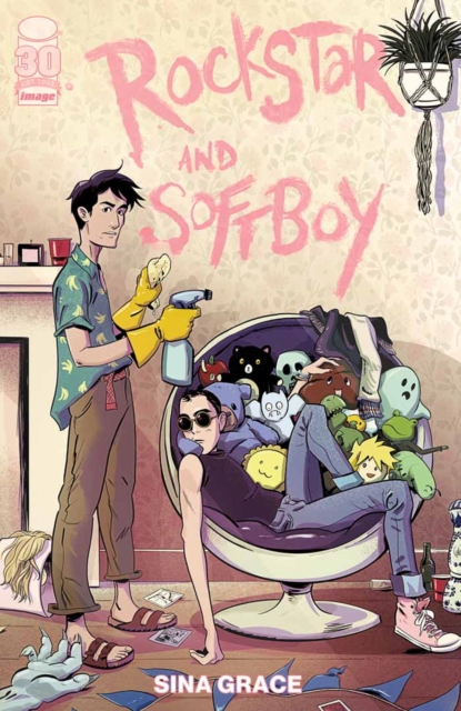 Book Cover for Rockstar And Softboy (One-Shot) by Sina Grace