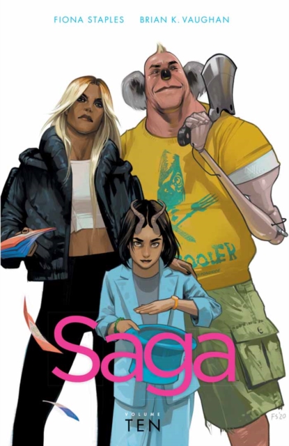 Book Cover for Saga vol. 10 by Brian K. Vaughan