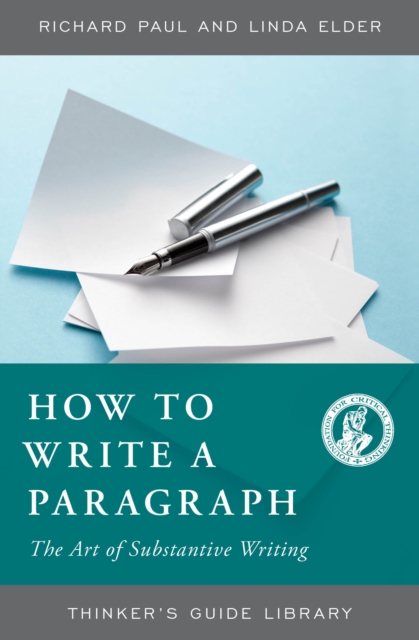 Book Cover for How to Write a Paragraph by Richard Paul, Linda Elder