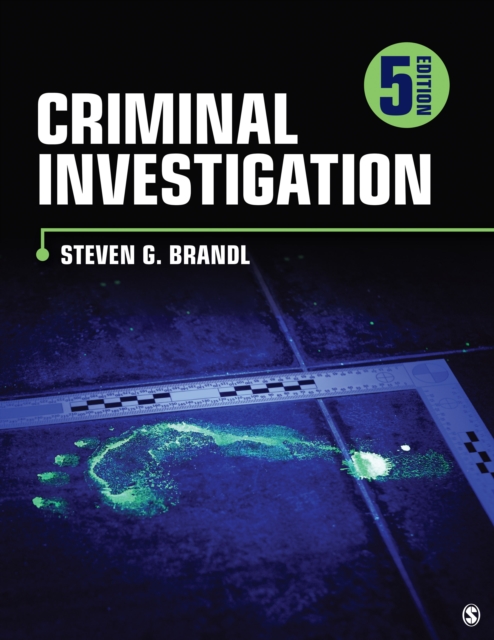 Book Cover for Criminal Investigation by Steven G. Brandl