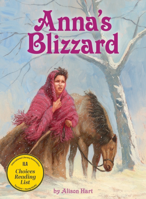 Book Cover for Anna's Blizzard by Alison Hart