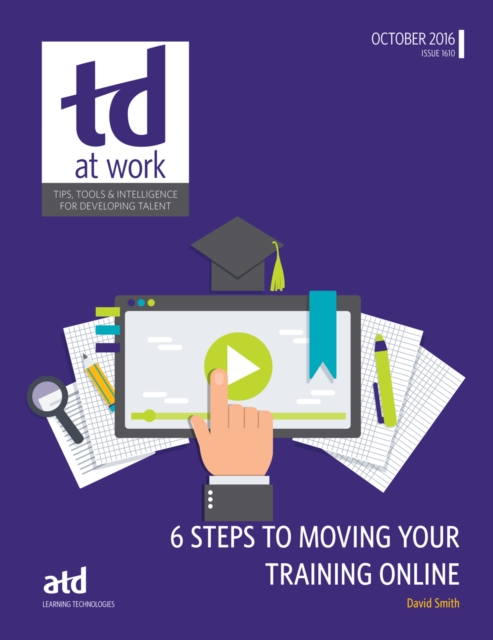 Book Cover for 6 Steps to Moving Your Training Online by David Smith