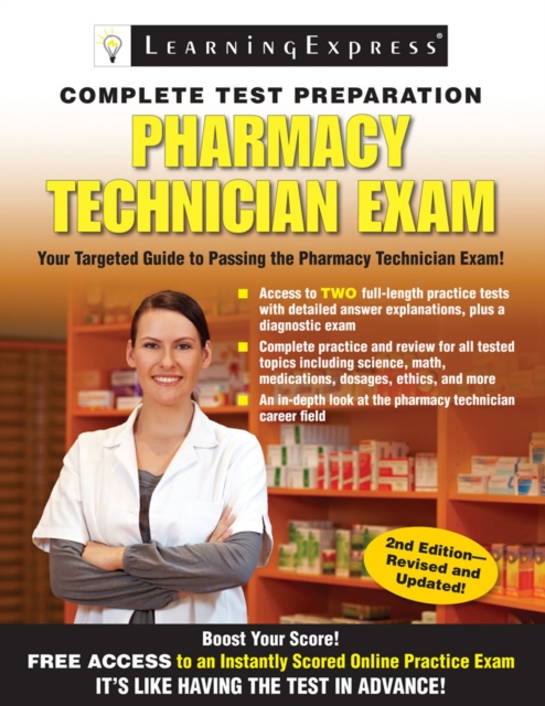 Book Cover for Pharmacy Technician Exam by Learning Express Llc