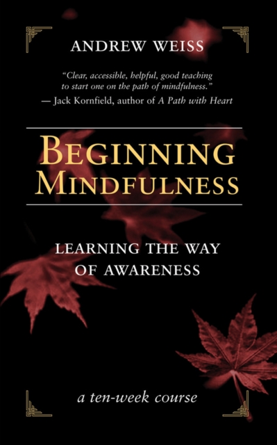 Book Cover for Beginning Mindfulness by Andrew Weiss