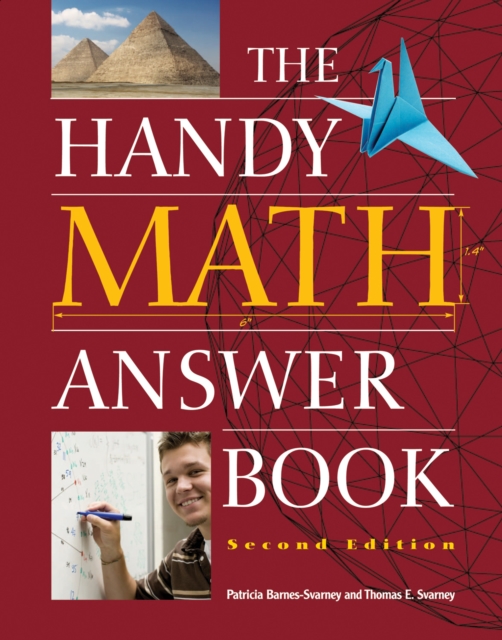 Book Cover for Handy Math Answer Book by Patricia Barnes-Svarney, Thomas E Svarney