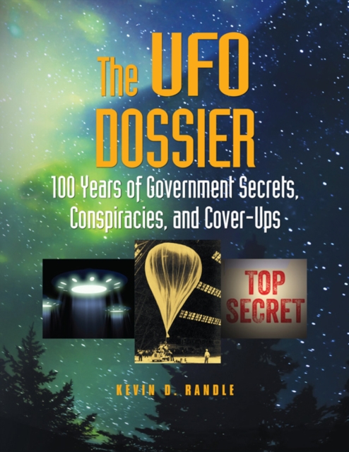 Book Cover for UFO Dossier by Kevin D. Randle