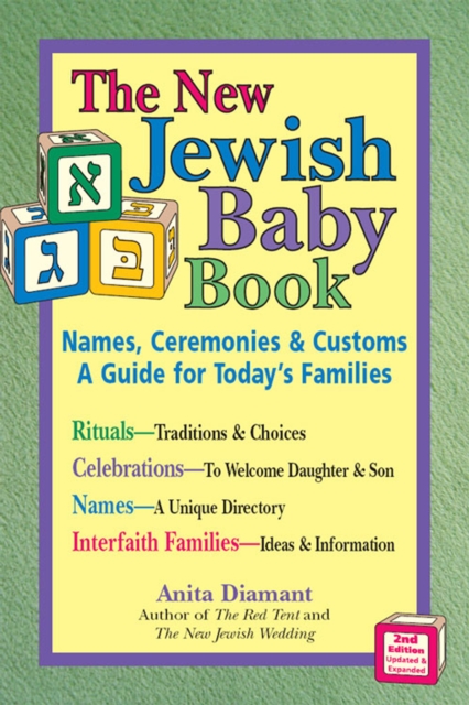 Book Cover for New Jewish Baby Book by Diamant, Anita