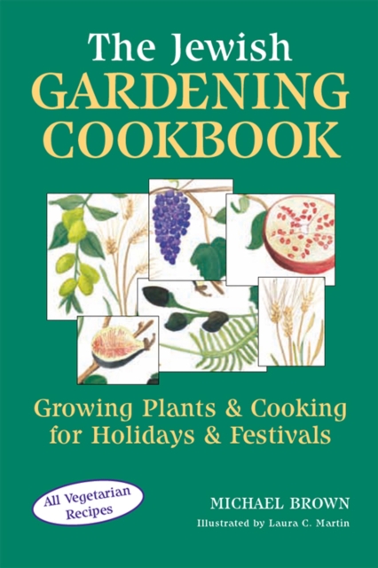 Book Cover for Jewish Gardening Cookbook by Michael Brown