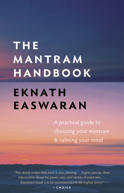 Book Cover for Mantram Handbook by Eknath Easwaran