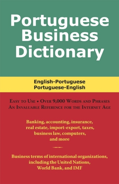 Book Cover for Portuguese Business Dictionary by Morry Sofer