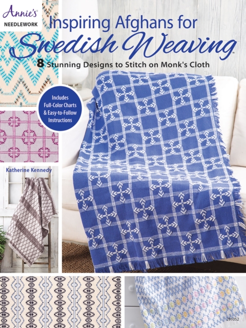 Book Cover for Inspiring Afghans for Swedish Weaving by Katherine Kennedy