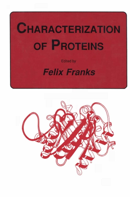 Book Cover for Characterization of Proteins by Felix Franks