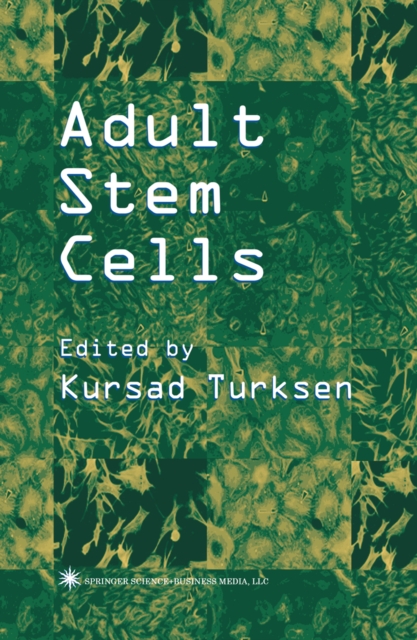 Book Cover for Adult Stem Cells by Turksen, Kursad