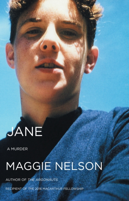 Book Cover for Jane by Maggie Nelson