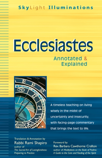 Book Cover for Ecclesiastes by Rabbi Rami Shapiro