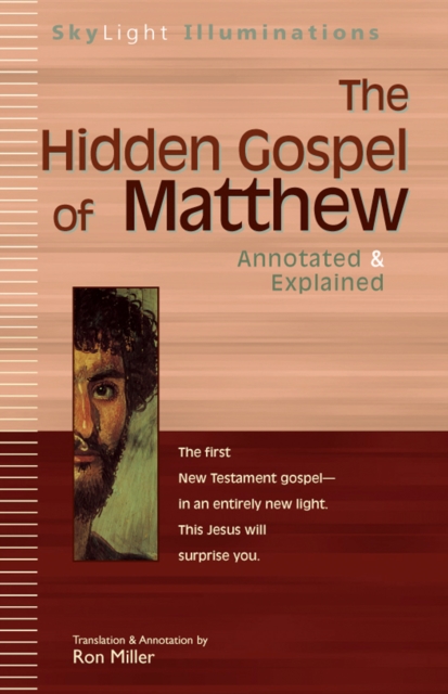 Book Cover for Hidden Gospel of Matthew by Ron Miller