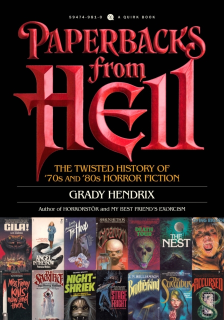 Book Cover for Paperbacks from Hell by Grady Hendrix