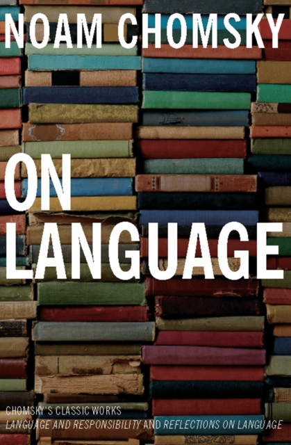 Book Cover for On Language by Noam Chomsky