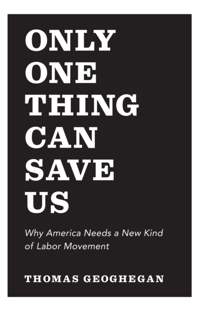 Book Cover for Only One Thing Can Save Us by Thomas Geoghegan