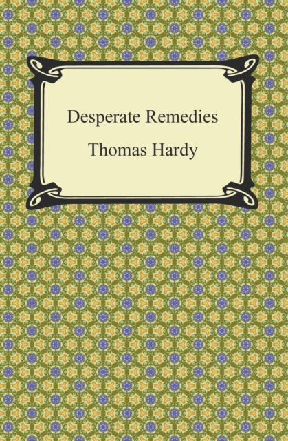 Book Cover for Desperate Remedies by Thomas Hardy