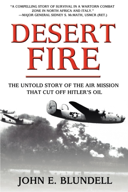 Book Cover for Desert Fire by John E. Blundell