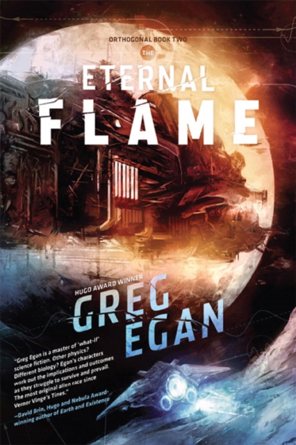 Book Cover for Eternal Flame by Greg Egan