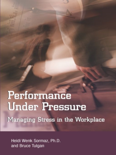 Book Cover for Performance Under Pressure by Bruce Tulgan