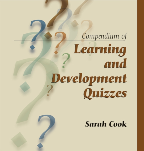 Book Cover for Compendium of Learning and Development Quizzes by Cook, Sarah