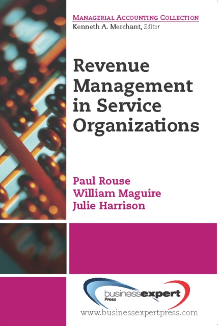 Book Cover for Revenue Management for Service Organizations by Paul Rouse