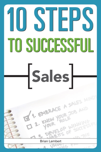 Book Cover for 10 Steps to Successful Sales by Brian Lambert