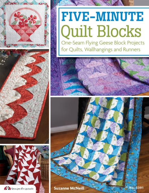 Book Cover for Five-Minute Quilt Blocks by Suzanne McNeill