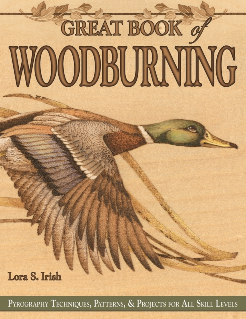 Book Cover for Great Book of Woodburning by Lora S. Irish