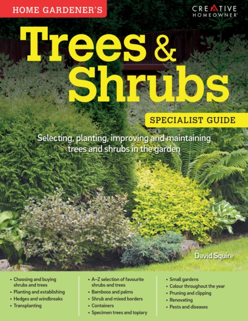 Book Cover for Home Gardener's Trees & Shrubs (UK Only) by Squire, David