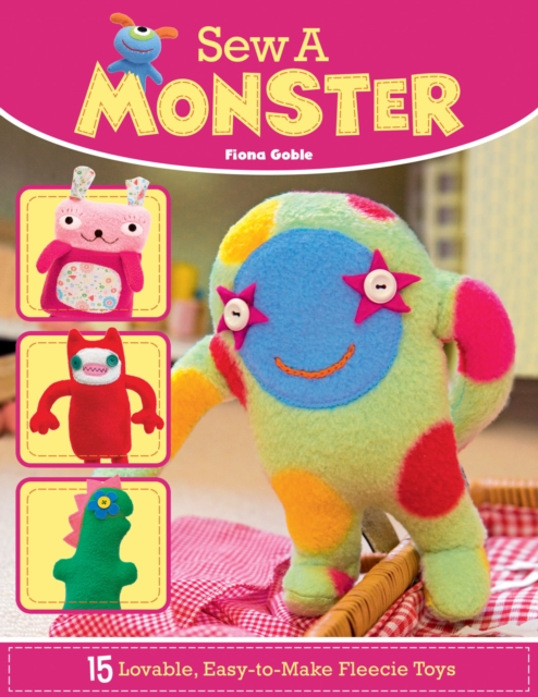 Book Cover for Sew a Monster by Goble, Fiona