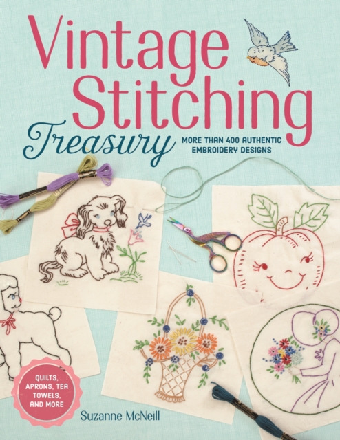 Book Cover for Vintage Stitching Treasury by Suzanne McNeill