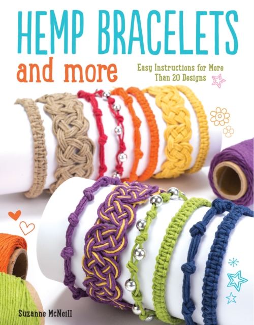 Book Cover for Hemp Bracelets and More by Suzanne McNeill