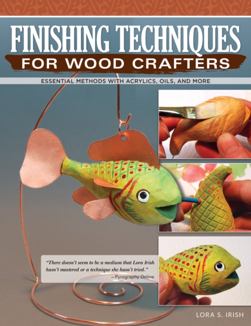 Book Cover for Finishing Techniques for Wood Crafters by Irish, Lora S.