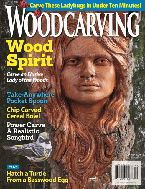 Book Cover for Woodcarving Illustrated Issue 91 Summer 2020 by Editors of Woodcarving Illustrated