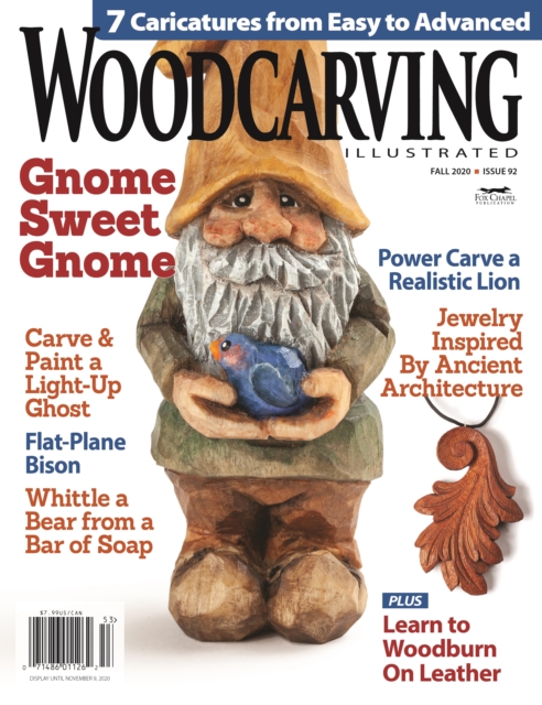 Woodcarving Illustrated Issue 92 Fall 2020