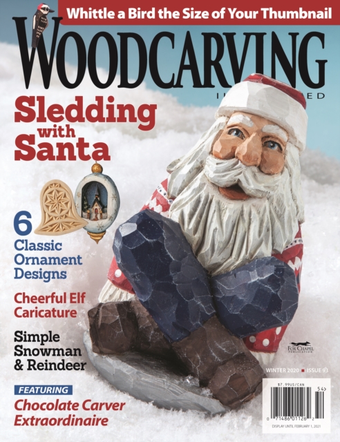 Book Cover for Woodcarving Illustrated Issue 93 Winter 2020 by Editors of Woodcarving Illustrated