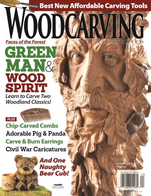 Book Cover for Woodcarving Illustrated Issue 87 Summer 2019 by Editors of Woodcarving Illustrated