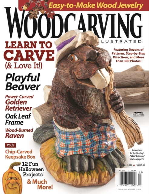 Book Cover for Woodcarving Illustrated Issue 88 Fall 2019 by Editors of Woodcarving Illustrated